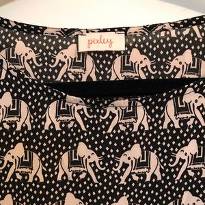 Pixley elephant print blouse